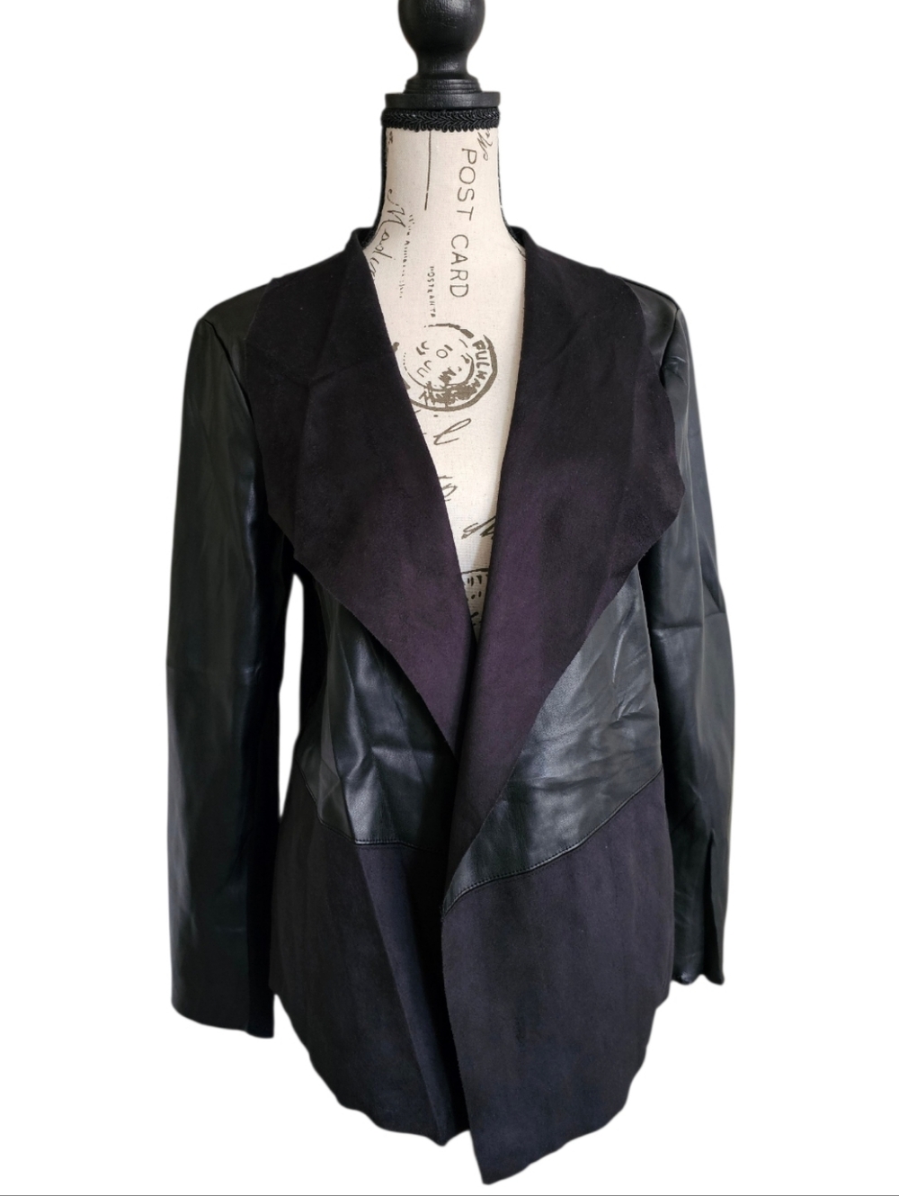 Alfani Women's Black and Dark Gray Blazer